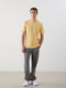 Crew Neck Printed Combed Cotton Men's T-Shirt